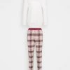 Esprit Damen Pyjama - Dark Red