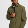 Esprit Herren VERSTAUBARER KAPUZE - Übergangsjacke - Dark Khaki -Esprit Verkäufe 2024 cd6e47379bff48c49c8faccca826da43