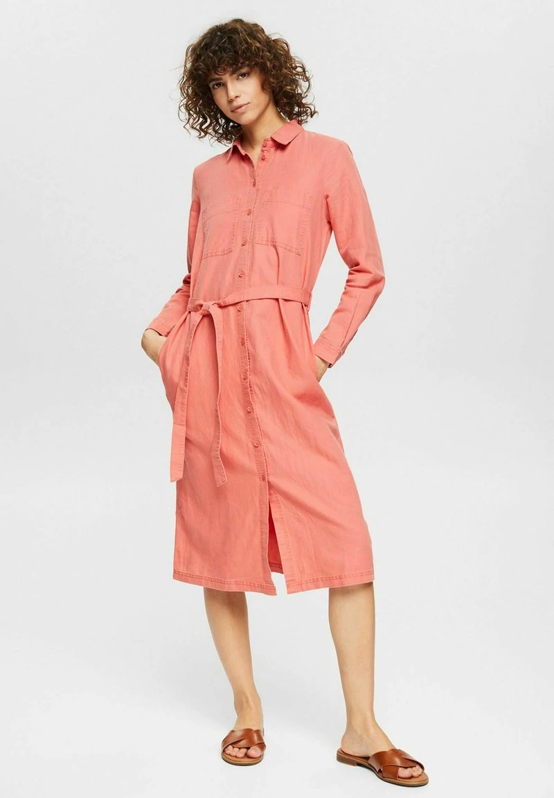 Esprit Damen Jeanskleid - Orange 4 Esprit Damen Jeanskleid - Orange – Bild 2