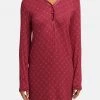 Esprit Damen Nachthemd - Dark Red