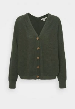 Esprit Damen CORE CARDIGAN - Strickjacke - Khaki Green -Esprit Verkäufe 2024 cec9e485e5bb486389869514b011ca93