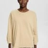 Esprit Damen MIT 3/4 ÄRMELN - Sweatshirt - Sand -Esprit Verkäufe 2024 ceee5bbd7b8e4755854658c872cbb508