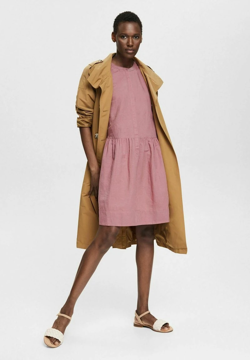 Esprit Damen F LI CO - Freizeitkleid - Mauve 4 Esprit Damen F LI CO - Freizeitkleid - Mauve – Bild 2