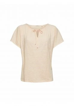 Esprit Damen GESTREIFTES - T-Shirt Print - Nude -Esprit Verkäufe 2024 cfb78cf4c82d45048ff07f12622a5d48