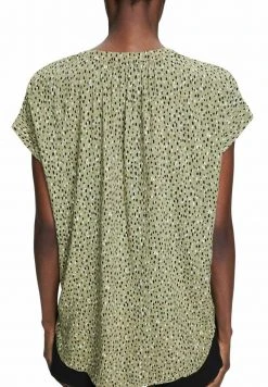 Esprit Damen AOP - Bluse - Light Khaki -Esprit Verkäufe 2024 cfc0e4ca80c547979baff32847301fd2