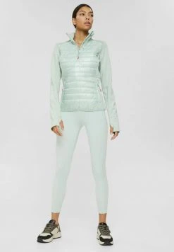 Esprit Damen E-DRY - Leggings - Hosen - Pastel Green -Esprit Verkäufe 2024 d0809d24e9e94a1892db9ff58c3d9218