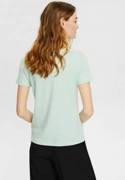 Esprit Damen T-Shirt Basic - Dusty Green -Esprit Verkäufe 2024 d086903804284bac827f8e63966edd27