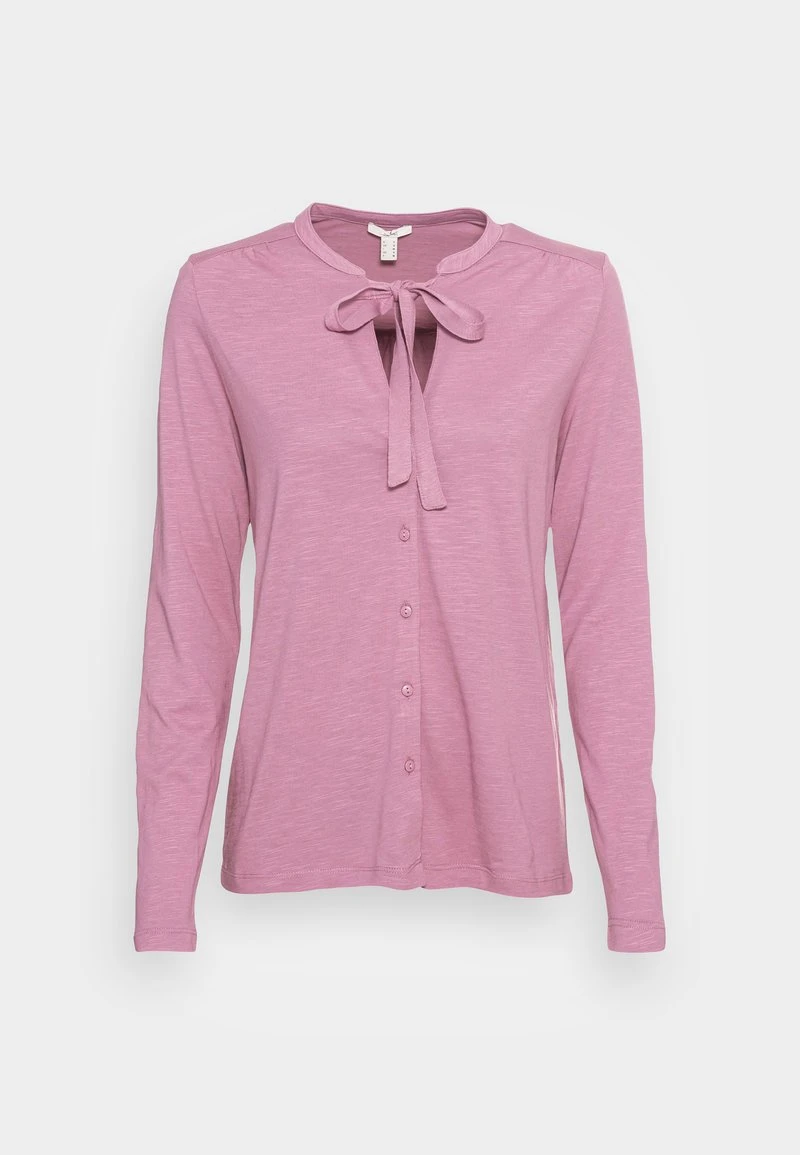 Esprit Damen BOW TIE - Langarmshirt - Mauve 6 Esprit Damen BOW TIE - Langarmshirt - Mauve – Bild 4