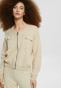 Esprit Damen Strickjacke - Sand