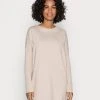 Esprit Damen CORE DRESS - Strickkleid - Sand