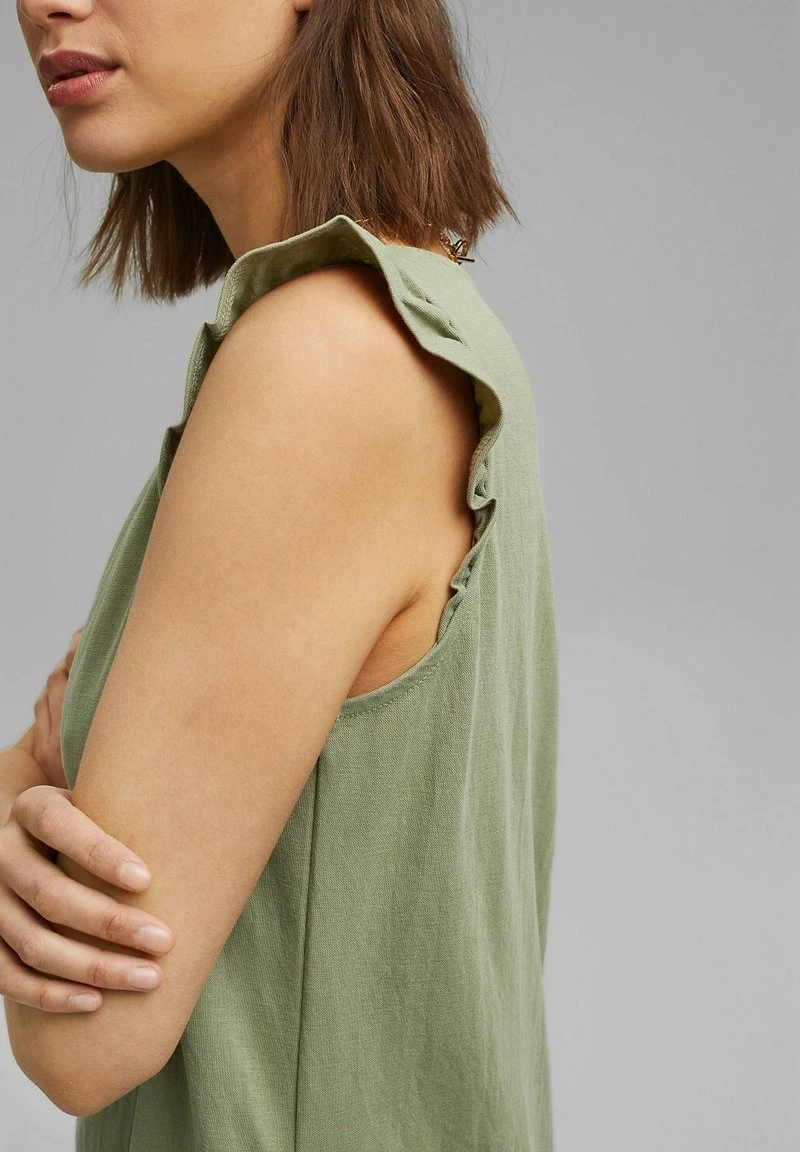 Esprit Damen Freizeitkleid - Light Khaki 5 Esprit Damen Freizeitkleid - Light Khaki – Bild 3