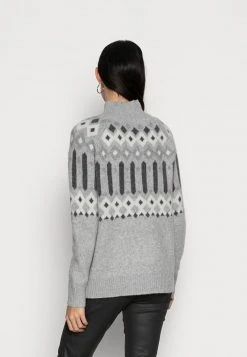 Esprit JACQUARD - Strickpullover - Light Grey | Damen -Esprit Verkäufe 2024 d1588412d4cf4dbba22adc9796b17827