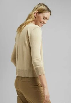 Esprit Damen CARDIGAN - Strickjacke - Sand -Esprit Verkäufe 2024 d1e1b4ba56e941239c6b5606494a52b5