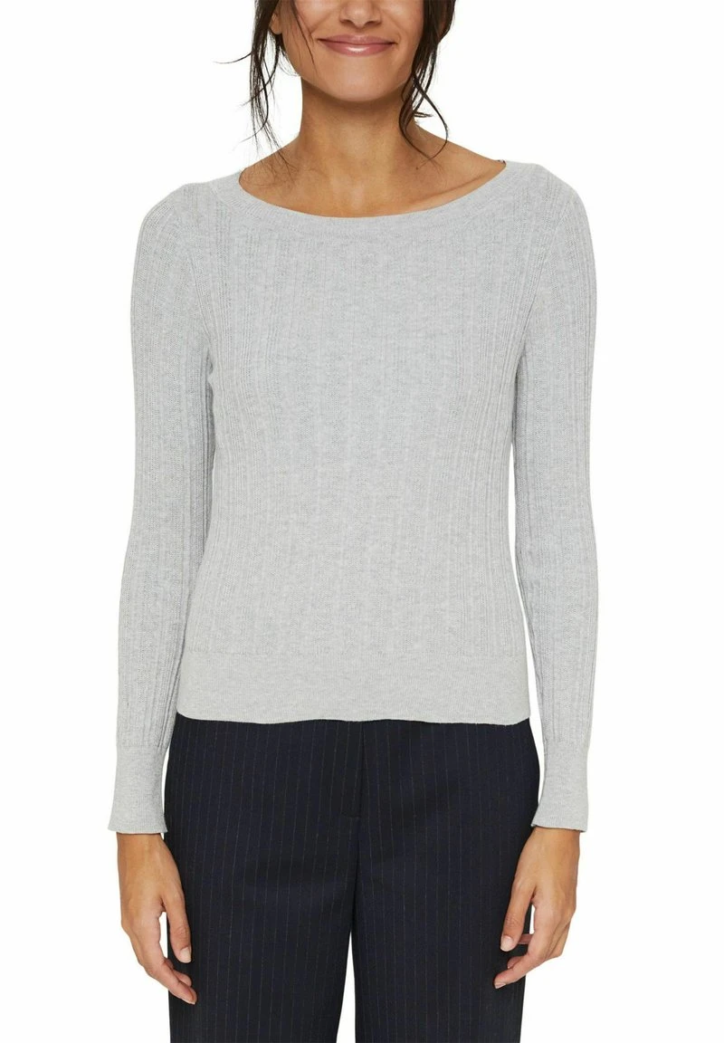 Esprit Damen Strickpullover - Light Grey 8 Esprit Damen Strickpullover - Light Grey – Bild 6