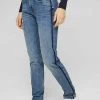 Esprit Damen HR SLIM TAPE - Jeans Slim Fit - Blue Medium Washed