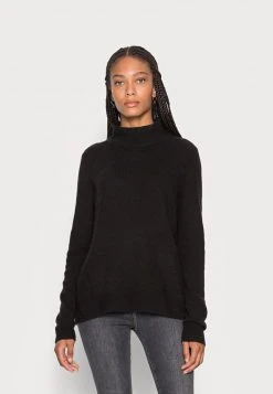 Esprit Damen COWLNECK - Strickpullover - Black