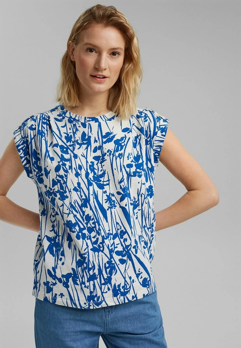 Esprit Damen T-Shirt Print - Off White 6 Esprit Damen T-Shirt Print - Off White – Bild 4