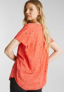 Esprit Damen FLUID - Bluse - New Coral -Esprit Verkäufe 2024 d37748378afd4a8f89a64fe30051f539