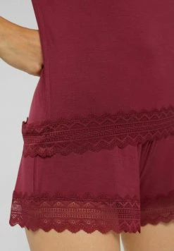Esprit Damen Nachtwäsche Set - Dark Red -Esprit Verkäufe 2024 d3ccfcd73d24477b856777208121894c