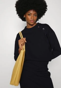 Esprit Damen SCUBA SWEATER - Sweatshirt - Black -Esprit Verkäufe 2024 d4094e68de9f436aaa5ead9b95394484