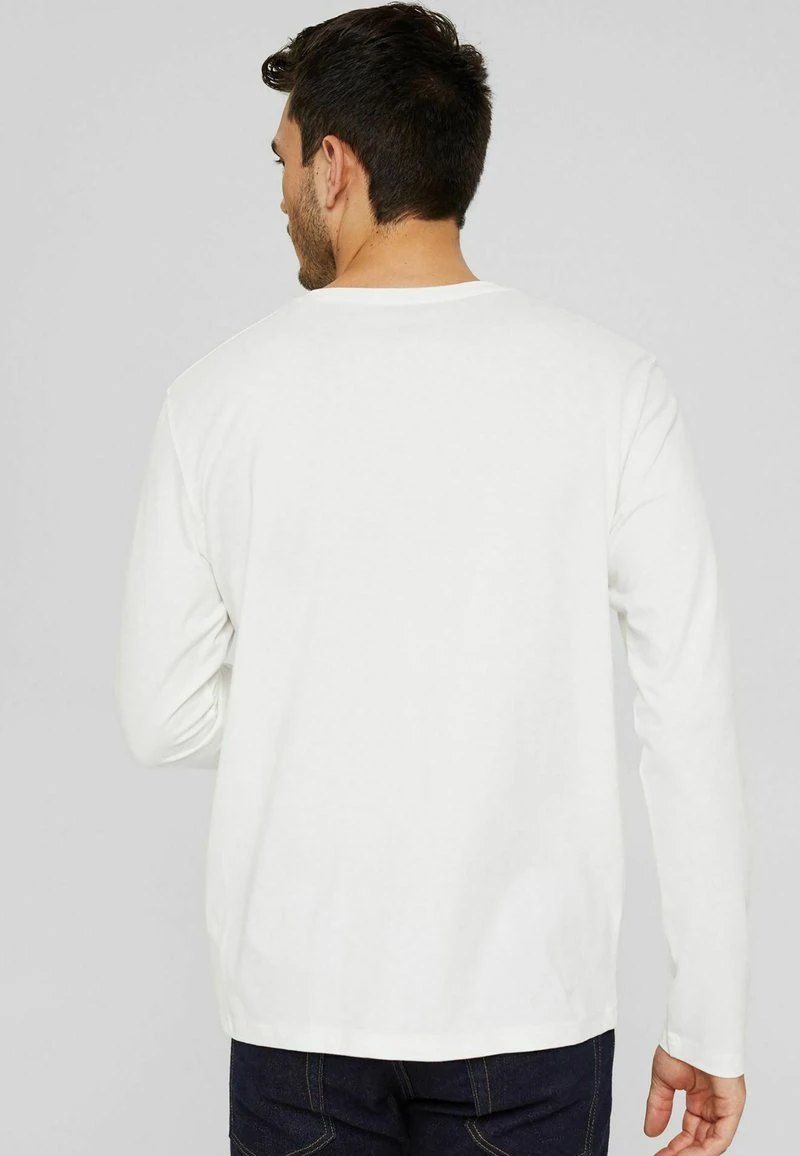 Esprit Herren LONGSLEEVE - Langarmshirt - Off White 5 Esprit Herren LONGSLEEVE - Langarmshirt - Off White – Bild 3