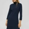 Esprit Damen PUNTI DRESS - Jerseykleid - Navy -Esprit Verkäufe 2024 d4823e3421f8402a8b5ae6055f5c3ef2