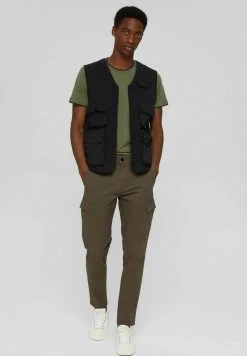 Esprit Herren Cargohose - Dark Khaki -Esprit Verkäufe 2024 d52c1664c57c407888bbcd7483a48840