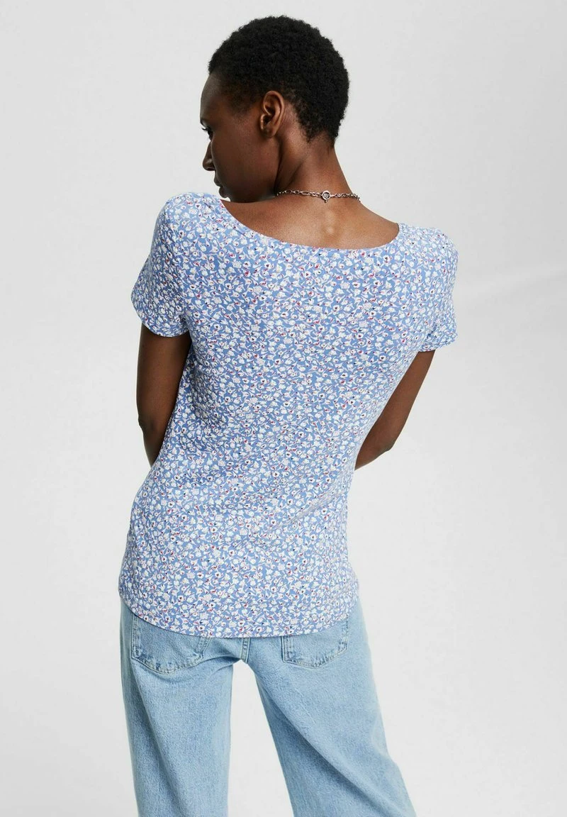 Esprit Damen T-Shirt Print - Light Blue Lavender 5 Esprit Damen T-Shirt Print - Light Blue Lavender – Bild 3