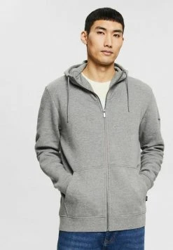 Esprit Herren Sweatjacke - Medium Grey