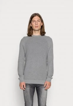 Esprit Herren Strickpullover - Medium Grey