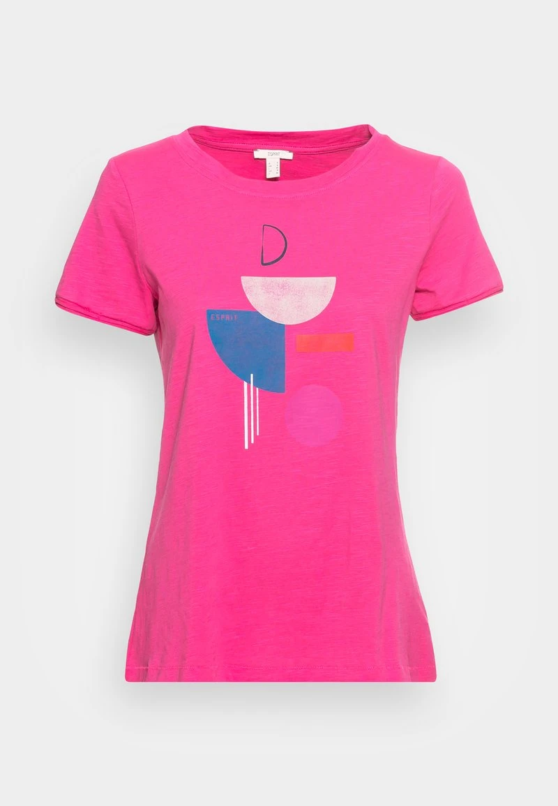 Esprit Damen T-Shirt Print - Pink Fuchsia 6 Esprit Damen T-Shirt Print - Pink Fuchsia – Bild 4