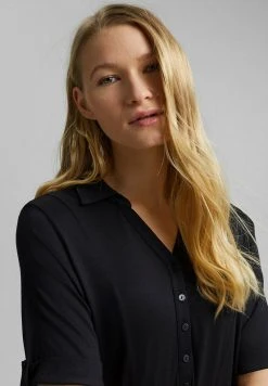 Esprit Damen Blusenkleid - Black -Esprit Verkäufe 2024 d69ac000a8c84a7aa16527501cc63303