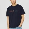 Esprit Herren T-Shirt Print - Navy