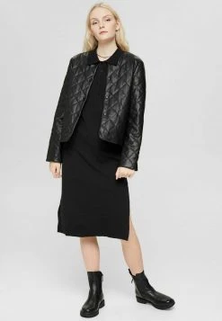 Esprit Damen FLAT - Strickkleid - Black -Esprit Verkäufe 2024 d6d2e70755a745ebad99f7af88b2fc06