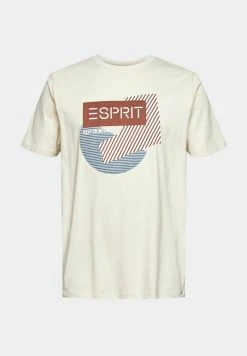 Esprit T-Shirt Print - Cream Beige | Herren -Esprit Verkäufe 2024 d75e3eb1451440819590ce63dbb2486b