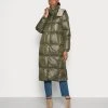 Esprit Damen Wintermantel - Dark Khaki