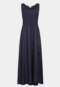 Esprit Damen MATERIAL MIX IN LÄNGE - Maxikleid - Navy -Esprit Verkäufe 2024 d78aa578f4b24113a7579effea79ed2b