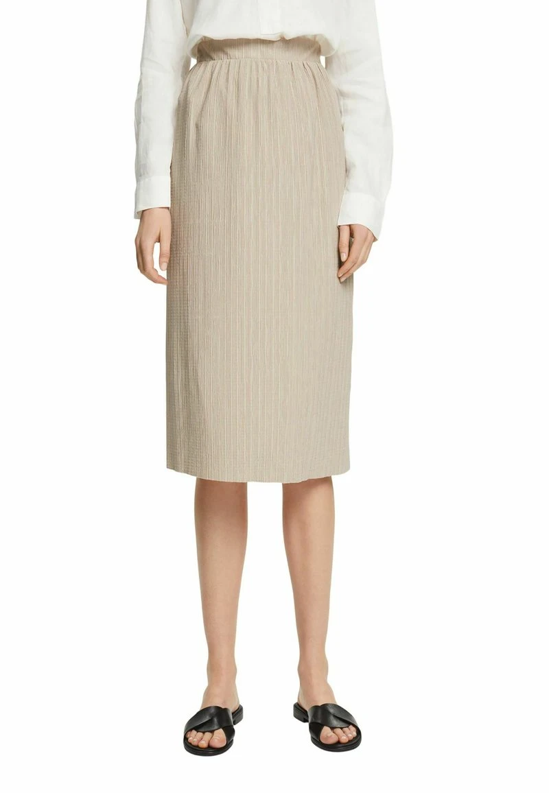 Esprit Damen RCS VACA - Bleistiftrock - Light Taupe 6 Esprit Damen RCS VACA - Bleistiftrock - Light Taupe – Bild 4