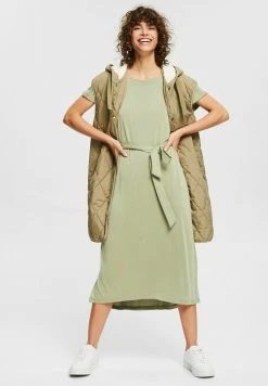 Esprit Jerseykleid - Light Khaki | Damen -Esprit Verkäufe 2024 d8b7082f9a994f3ca9774313864ce8ff