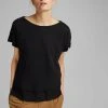 Esprit Damen T-Shirt Basic - Black -Esprit Verkäufe 2024 d8bf37a2a6664427ad142b374e0f5416