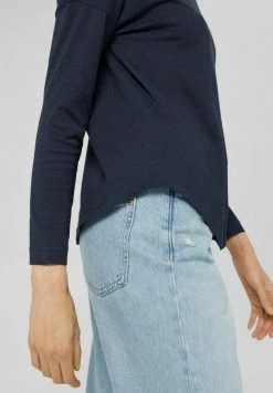 Esprit Damen Langarmshirt - Navy -Esprit Verkäufe 2024 d8de208353344cb6884f73c2a0b7d0ae