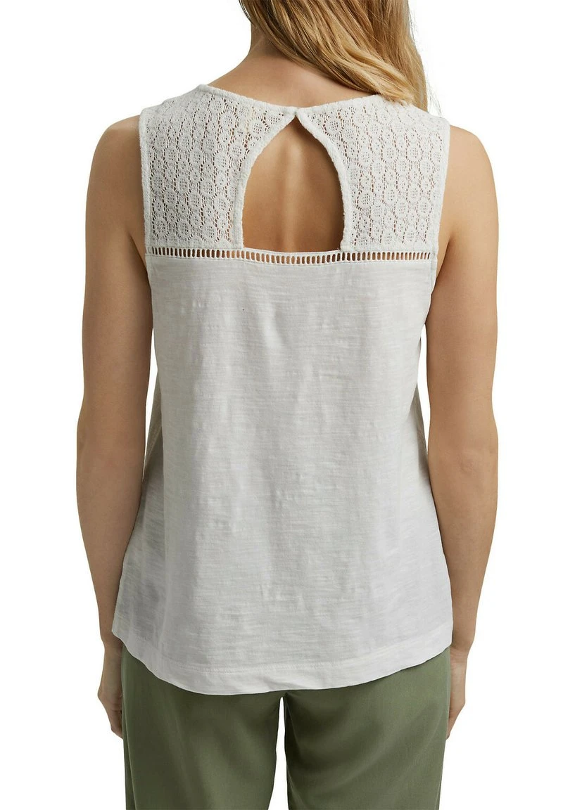 Esprit CROCHET - Top - Off White | Damen 10 Esprit CROCHET - Top - Off White | Damen – Bild 8