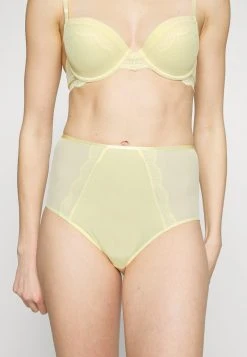 Esprit MIX PAR HIGH WAIST BRIEF - Slip - Light Yellow | Damen