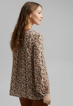 Esprit Damen LENZING™ ECOVERO™ - Bluse - Navy -Esprit Verkäufe 2024 d979c8f0db4e4aaeabb21a251ca94141