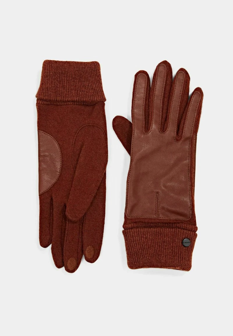 Esprit Damen Fingerhandschuh - Rust Brown 5 Esprit Damen Fingerhandschuh - Rust Brown – Bild 3