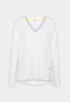 Esprit Damen VNECK - Strickpullover - Off White