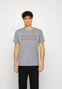 Esprit T-Shirt Print - Medium Grey | Herren