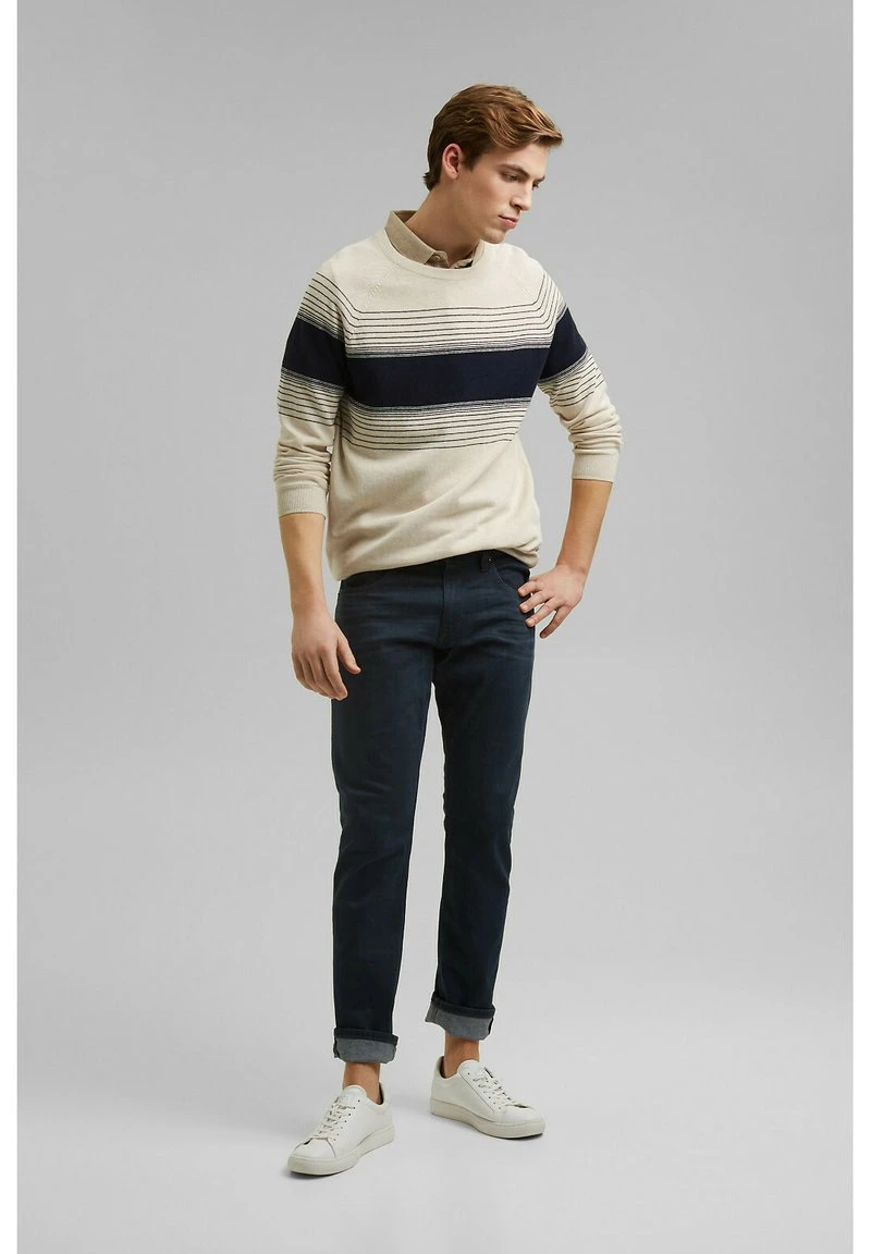 Esprit Herren Strickpullover - Beige 4 Esprit Herren Strickpullover - Beige – Bild 2