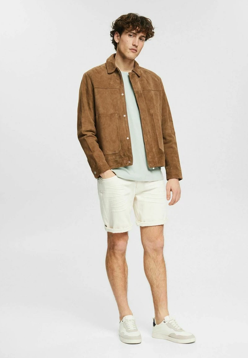 Esprit Herren MIT BRUSTTASCHE - T-Shirt Basic - Khaki Green 7 Esprit Herren MIT BRUSTTASCHE - T-Shirt Basic - Khaki Green – Bild 5