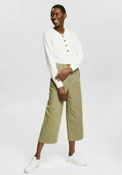 Esprit CULOTTE - Stoffhose - Light Khaki | Damen -Esprit Verkäufe 2024 de8469980e354fed9f787798329e3d64